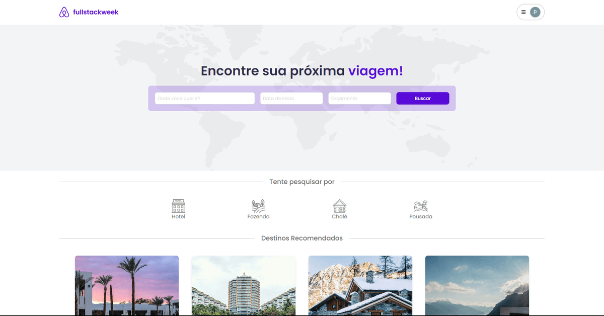 Banner promocional da FSW Trips, com visual atraente e logotipo destacado